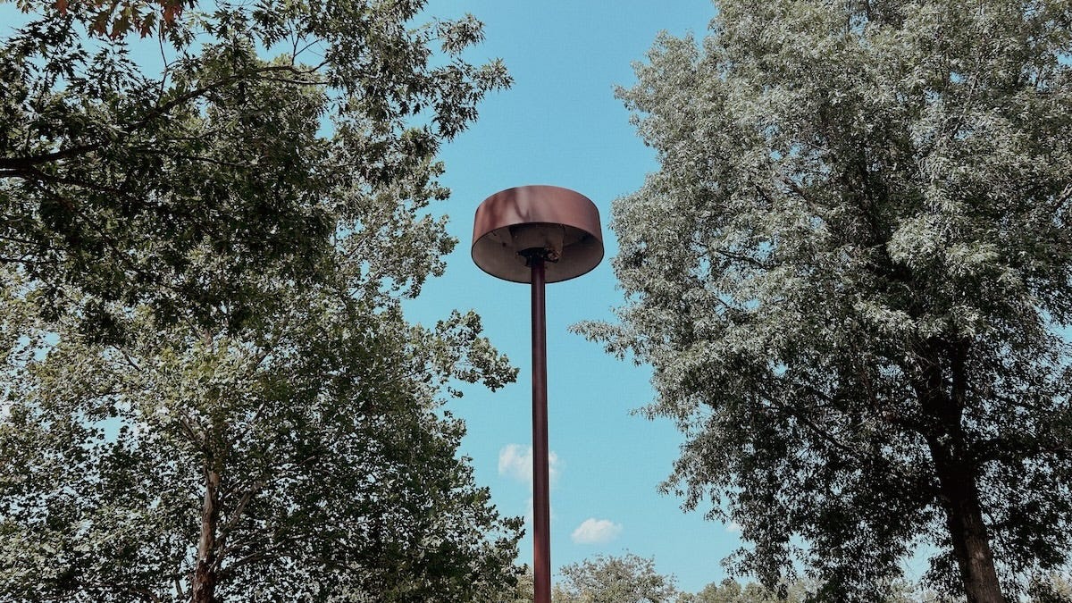 weird light post